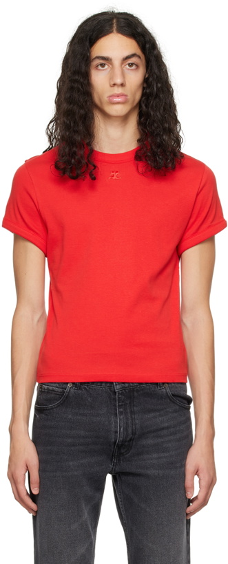 Photo: Courrèges Red Classic T-Shirt