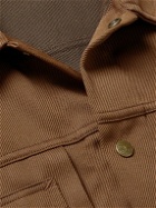 Needles - Logo-Embroidered Twill Jacket - Brown