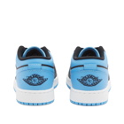 Air Jordan 1 Low BG Sneakers in Black/University Blue