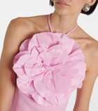 Rebecca Vallance Odetta floral-appliqué minidress