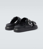 Alexander McQueen Faux-leather sandals