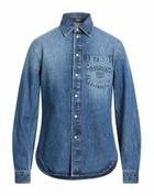 Versace Mens Denim shirt in Blue