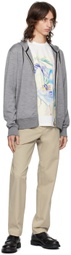 Paul Smith Grey Signature Stripe Hoodie