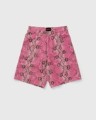 Pleasures Rattle Shorts Pink - Mens - Casual Shorts