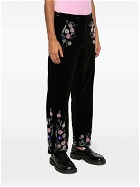 BODE - Embroidered Cotton Trousers