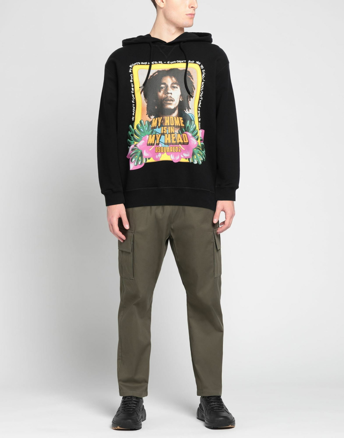 Dsquared2 Mens Sweatshirt in Black