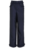 Sister Jane Pointe Straight-leg Taffeta Trousers Navy