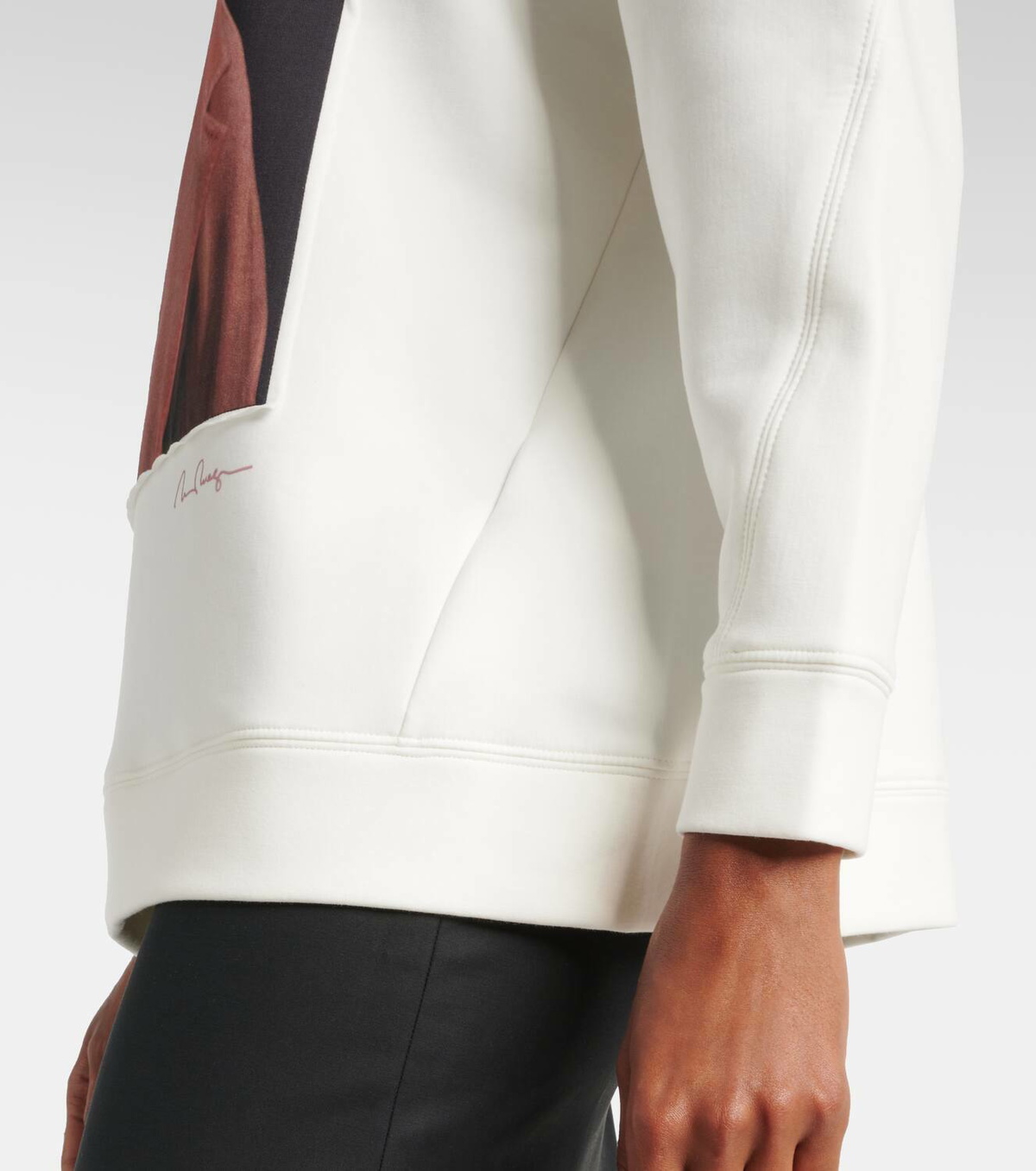Max Mara Bacco printed cotton-blend sweatshirt