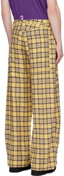 Collina Strada Yellow Lawn Trousers