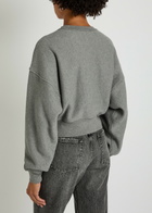 Agolde Kit Cotton Sweatshirt Grey
