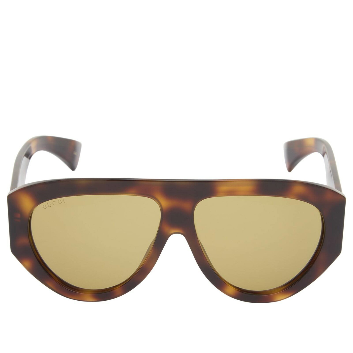 Gucci GG2128S Sunglasses in Havana/Green 