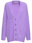 PHILOSOPHY DI LORENZO SERAFINI Embellished Fuzzy Cardigan