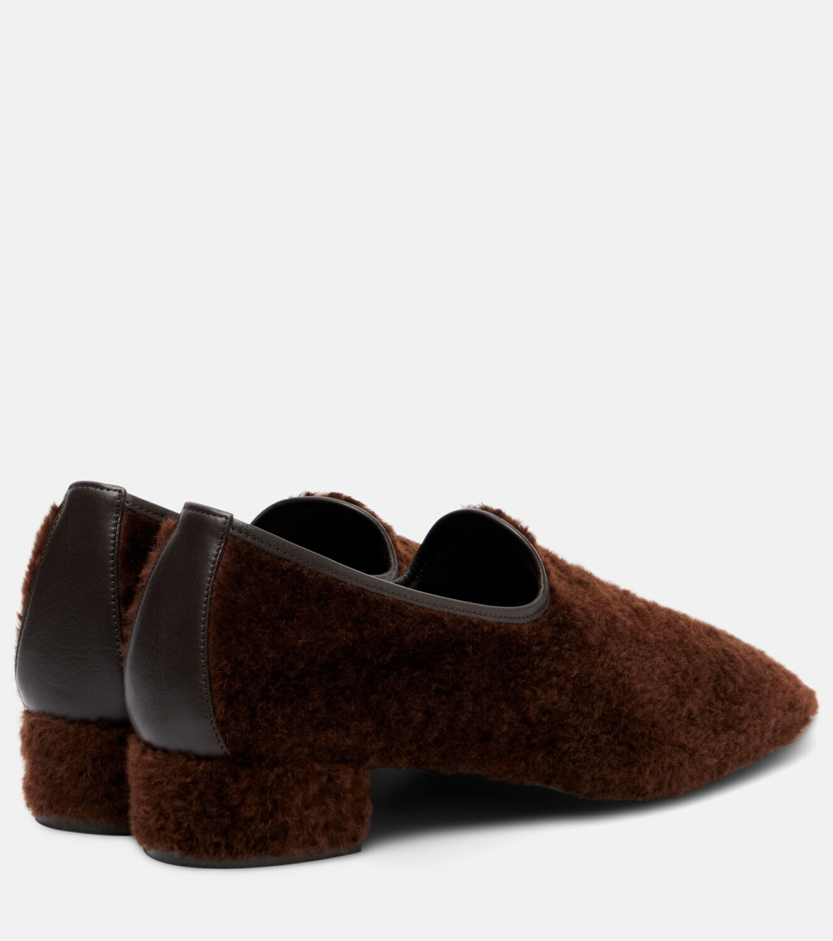 Herbert Levine Soft Touch shearling loafers