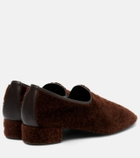Herbert Levine Soft Touch shearling loafers
