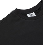 adidas Originals - Disney Goofy Printed Loopback Cotton-Jersey Sweatshirt - Black