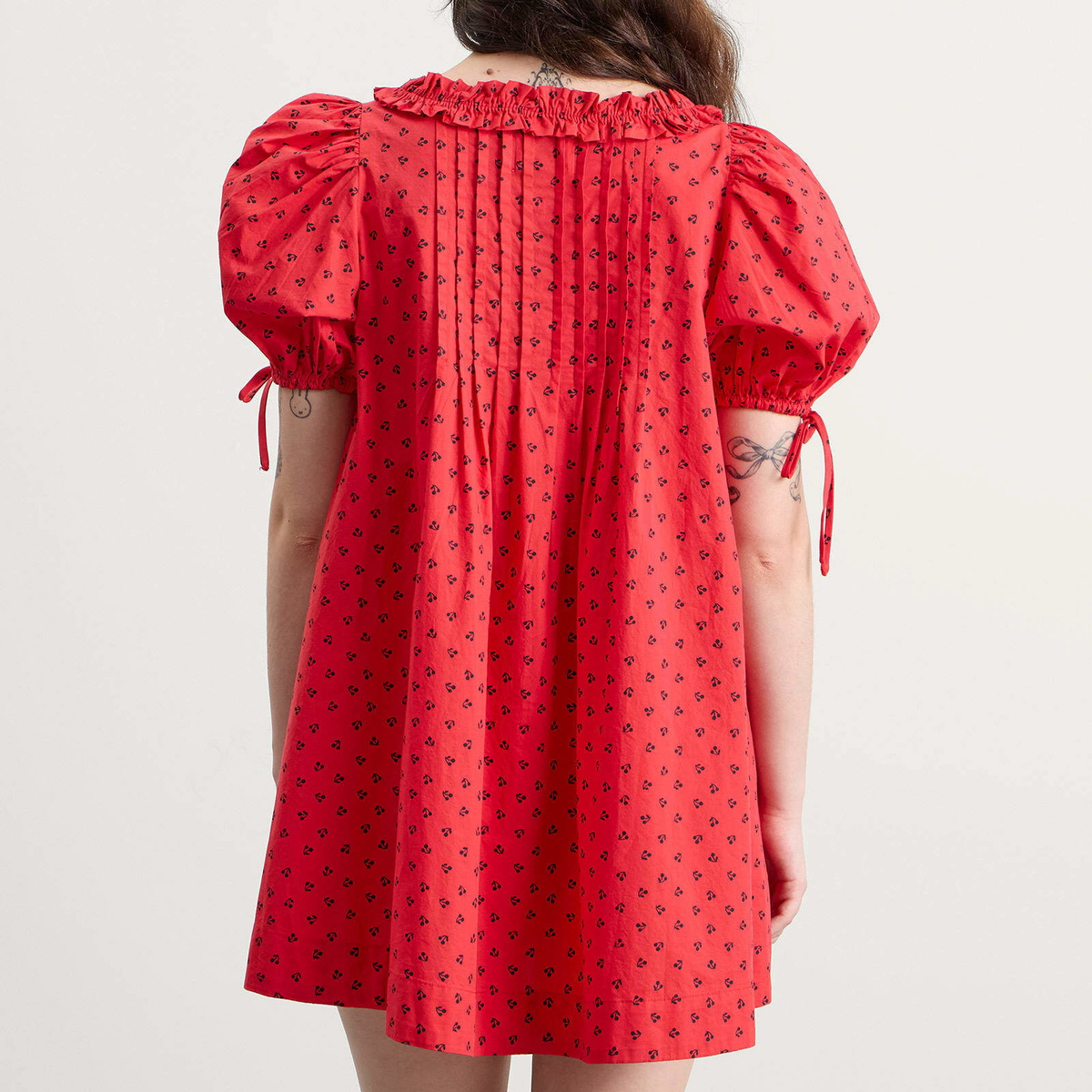 Damson Madder Women's Jemima Mini Dress in Red