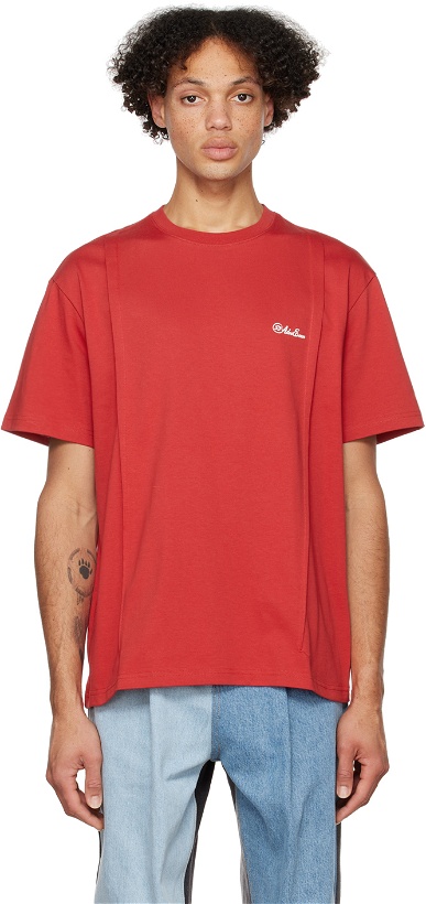 Photo: ADER error Red Fluic T-Shirt