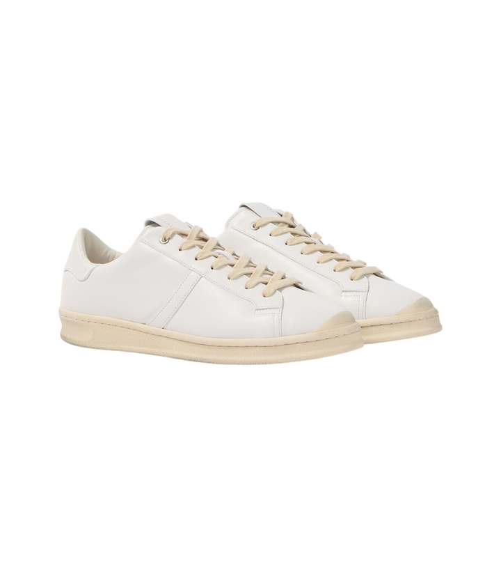 Photo: Jil Sander Leather low-top sneakers