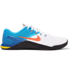 Nike Training - Metcon DSX 2 Flyknit and Rubber Sneakers - Blue