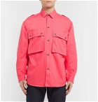 The Workers Club - Cotton-Twill Overshirt - Pink
