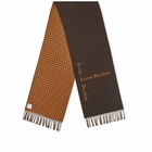 Acne Studios Men's Vasto New Scarf in Chocolate Brown