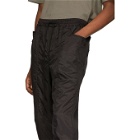 Song for the Mute Black Taffeta Track Pants