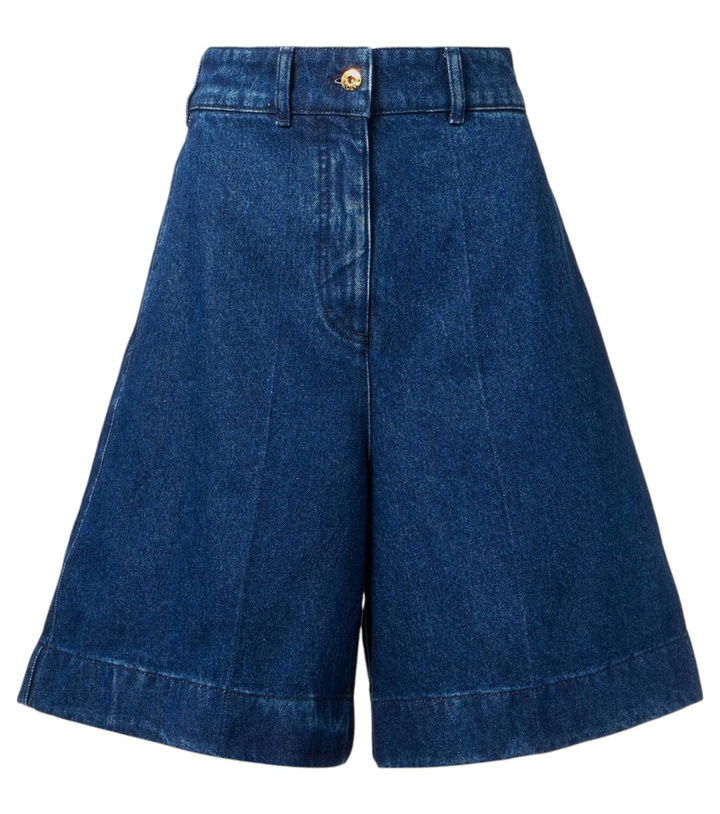 Photo: Patou High-rise denim shorts