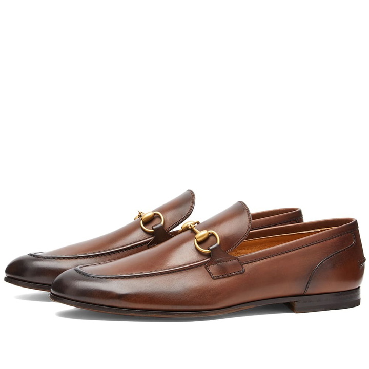 Photo: Gucci Men's Jordan Bit Loafer in Brown