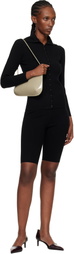 TOTEME Black Capri Knit Shorts