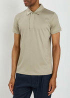 Raith Santi Mercerized Cotton Polo Shirt Sage
