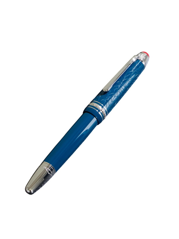 Photo: Montblanc - Meisterstück Romeo & Juliet LeGrand Platinum-Plated and Resin Ballpoint Pen
