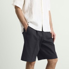 NN07 Men's Kay Pleated Shorts in Navy Blue