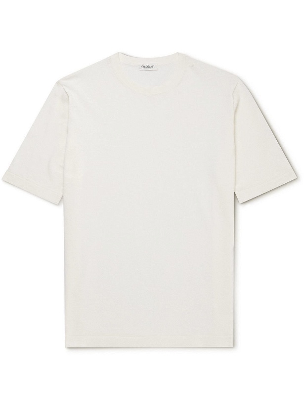 Photo: De Petrillo - Cotton T-Shirt - White