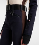 Moncler Grenoble Logo belted ski suit