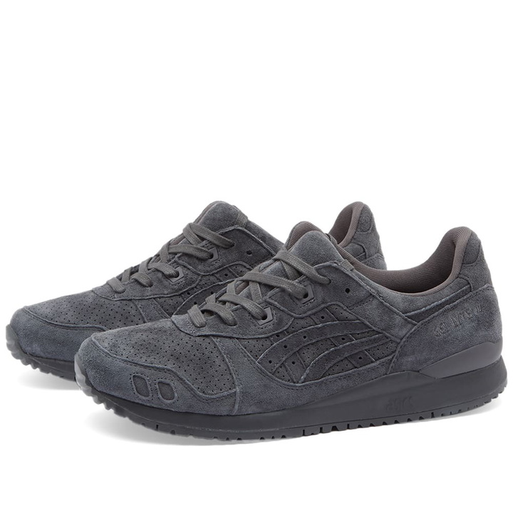 Photo: Asics Men's Gel-Lyte III OG Sneakers in Obsidian Grey