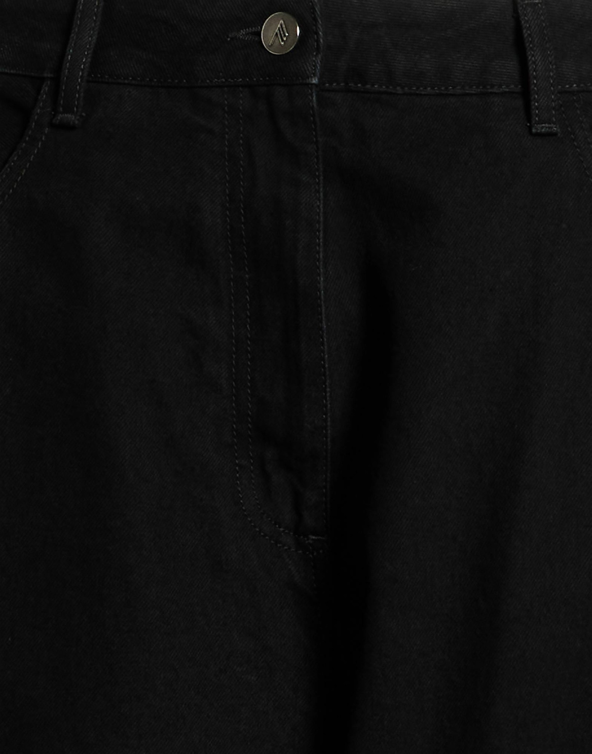 The Attico Womens Jeans in Black