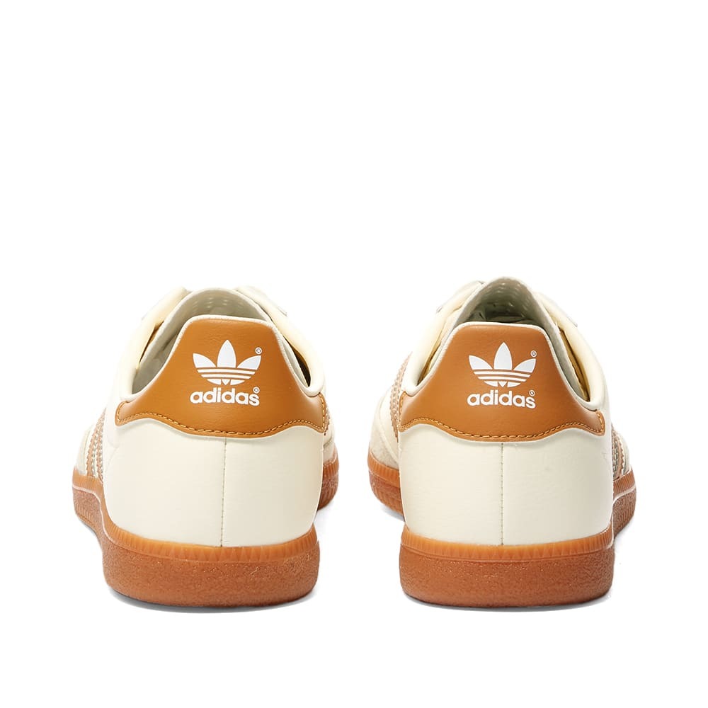 Adidas Triest Sneakers in Cream White/White/Green adidas