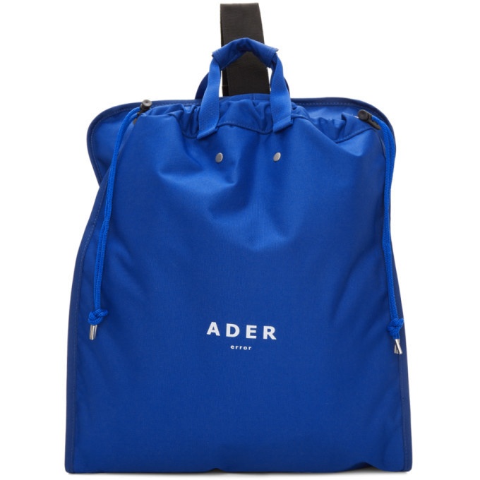 Photo: ADER error Blue Suitcase Backpack