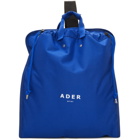ADER error Blue Suitcase Backpack