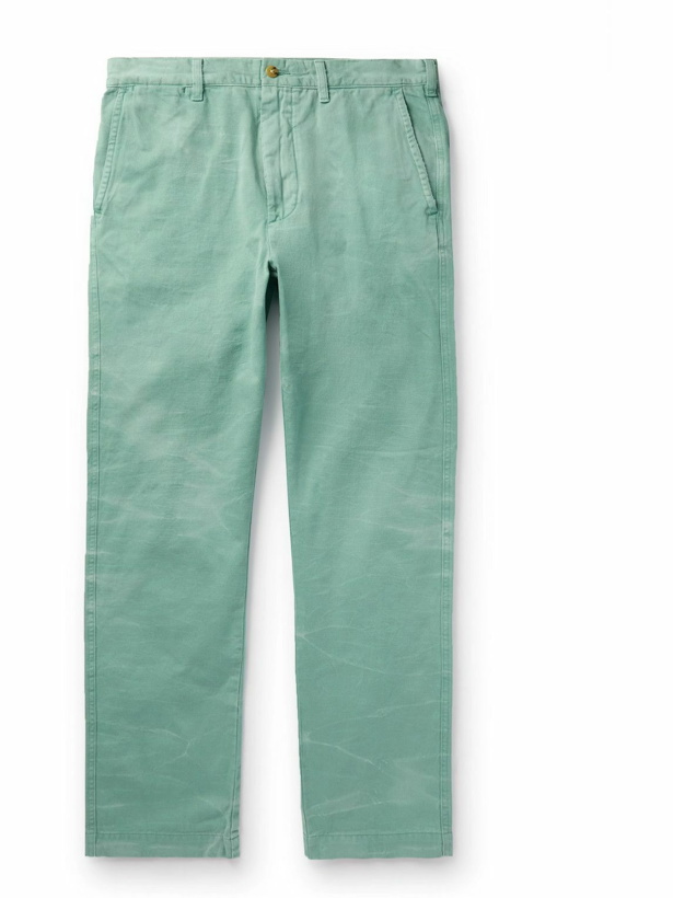Photo: Polo Ralph Lauren - Montauk Straight-Leg Cotton-Twill Trousers - Green