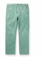 Polo Ralph Lauren - Montauk Straight-Leg Cotton-Twill Trousers - Green