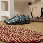 HAY Coco Door Mat - Swirl in Bordeaux/Off-White 