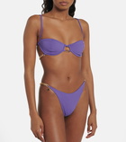 Stella McCartney - Chain-trimmed bikini bottoms