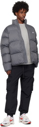 Nike Gray Sportswear Club Puffer Jacket