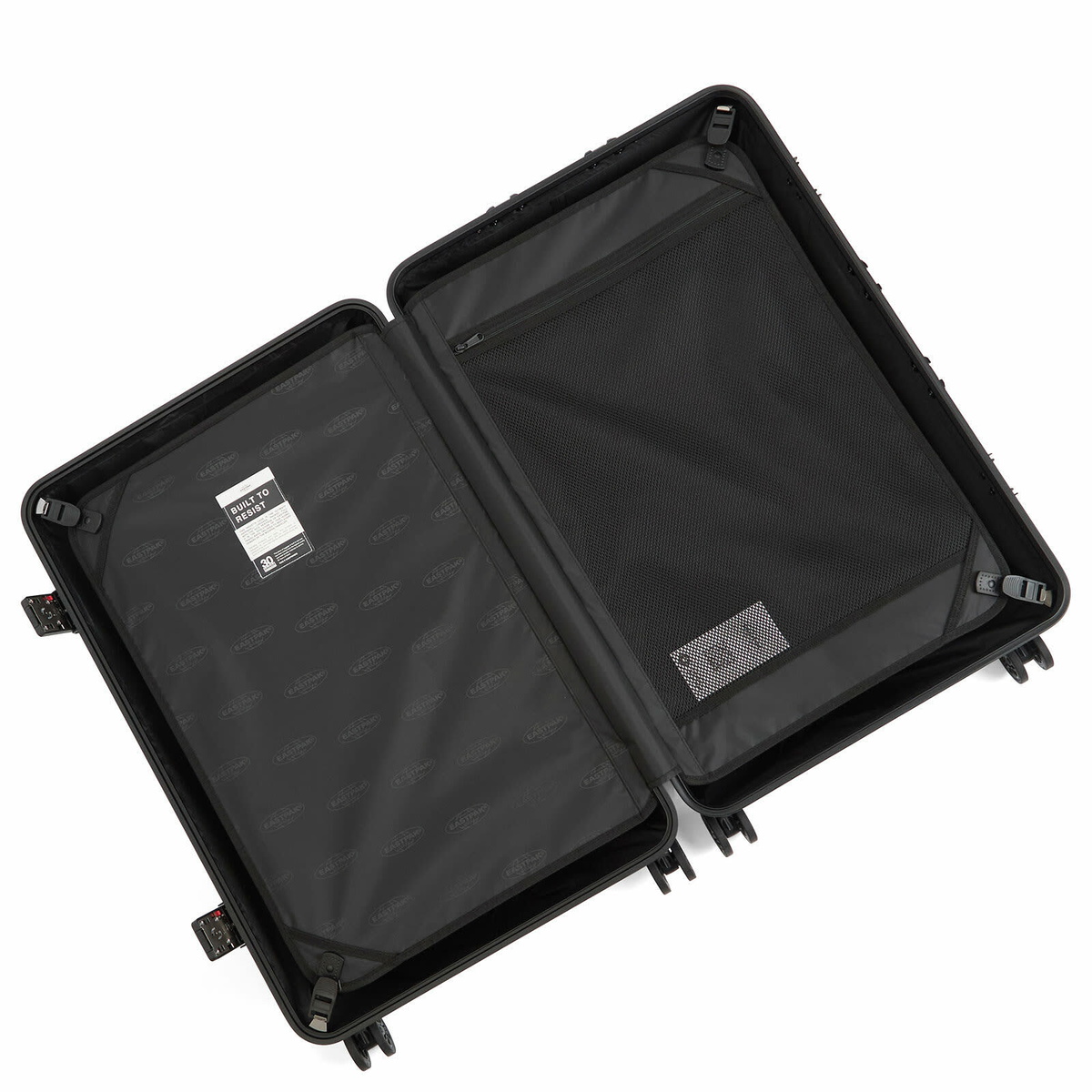 Eastpak Resist'r Luggage Case - Large in Brushed Black 