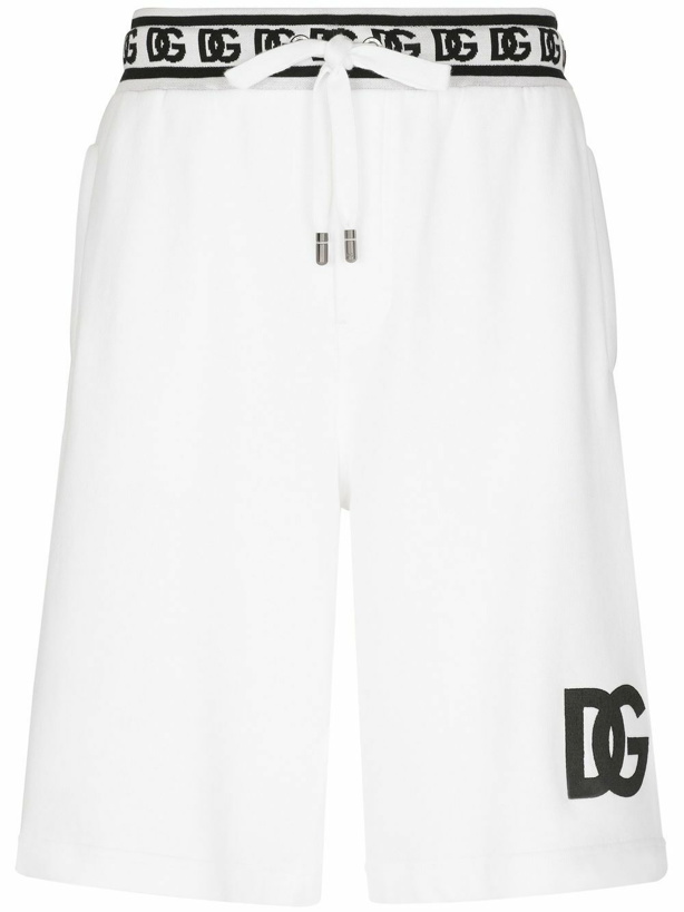 Photo: DOLCE & GABBANA - Bermuda Shorts With Logo