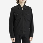 Alexander McQueen Men's Denim Zip Blouson in Black