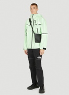 Futurelight Hooded Mountain Jacket in Light Green