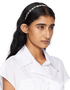 Toga Pulla Silver Metal Narrow Headband