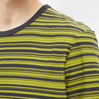 Folk Men's Hazy Stripe T-Shirt in Olive